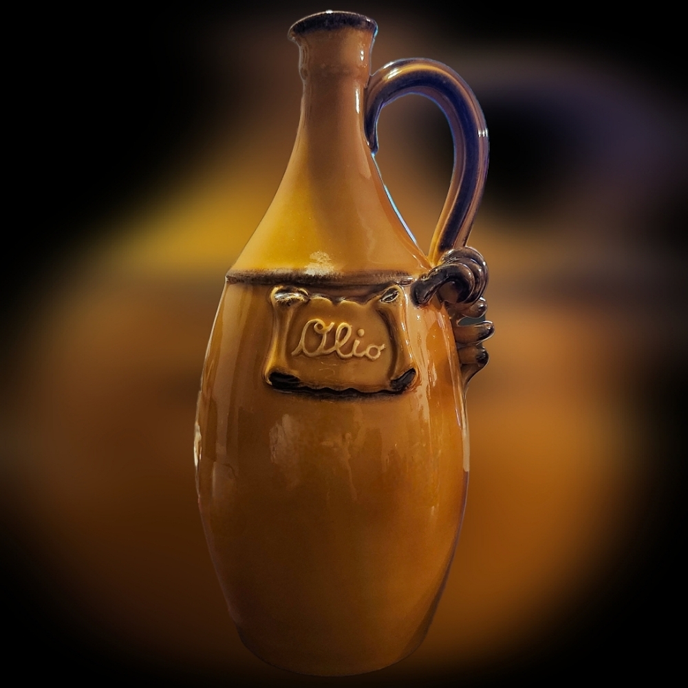 Vintage Neiman-Marcus Made in Italy Ceramic Oil Jug/Pitcher